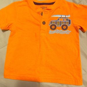 Toddler orange shirt